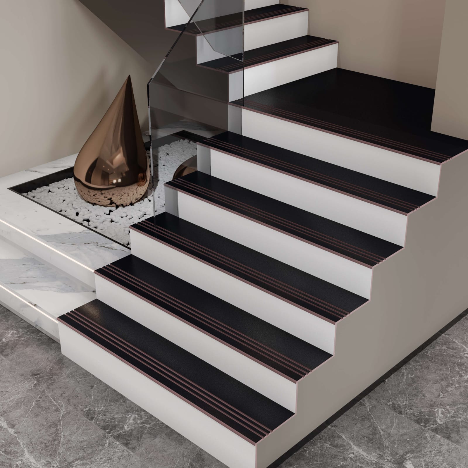 Sunplus Cera Steps & Riser Installation